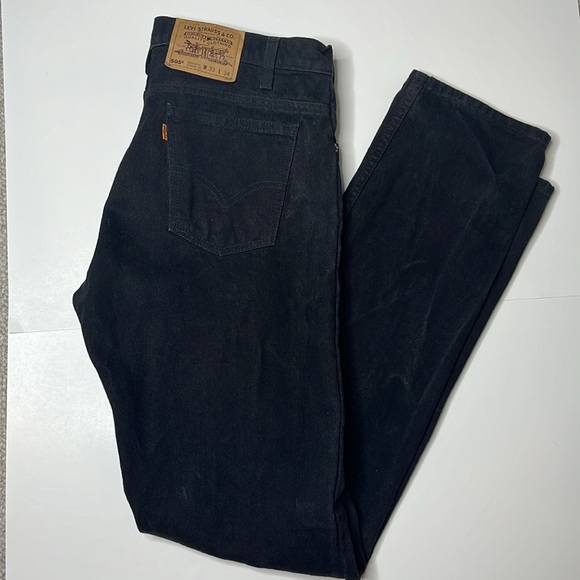 Levi's Other - Vintage Levi’s black 505 W33 L34